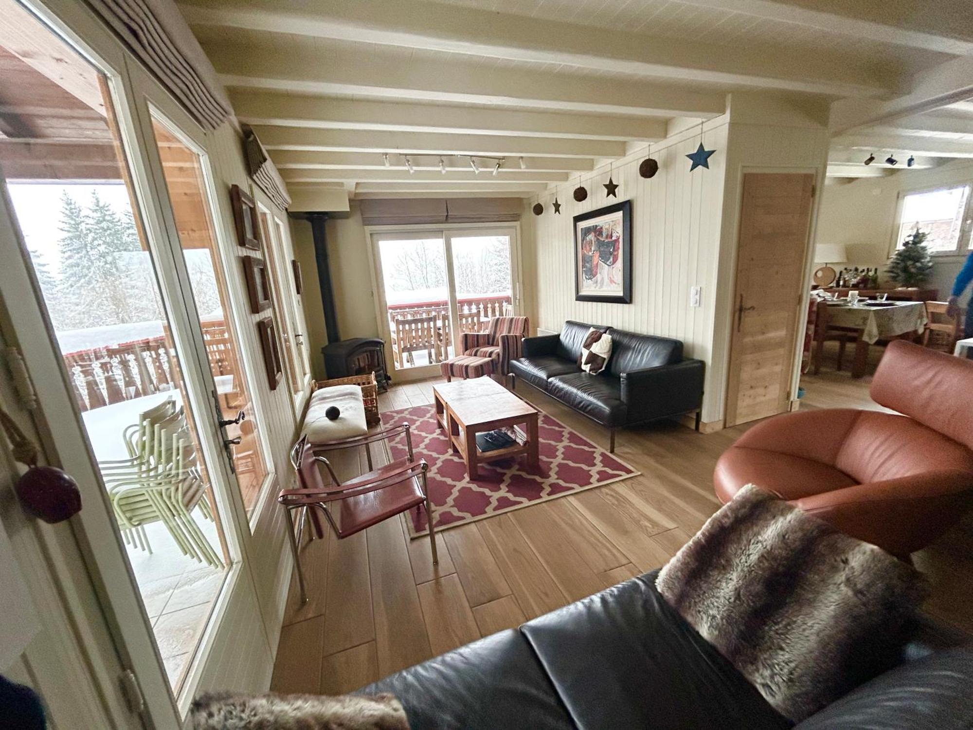 Chalet Le Renard Du Lac Ле-Гет Экстерьер фото